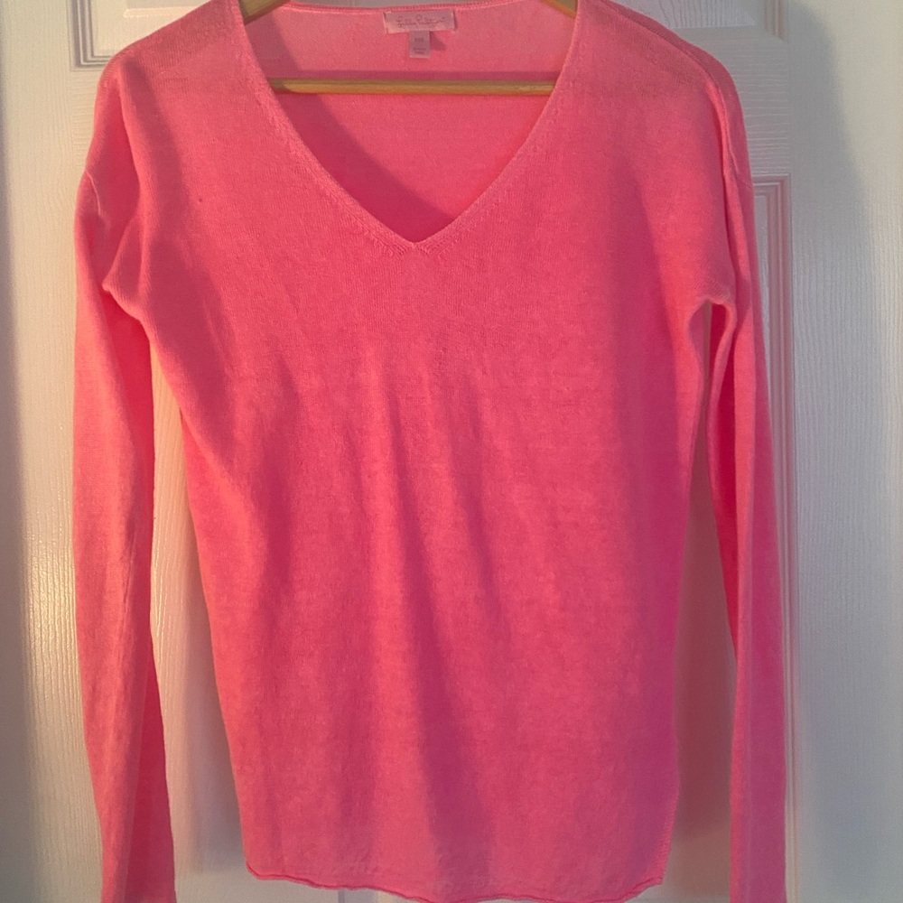 NWOT Lilly Pulitzer Linen Sweater XXS